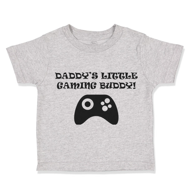 Toddler Clothes Daddy's Little Gaming Buddy! Gamer Dad Father's Day Cotton