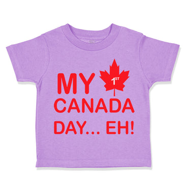 Toddler Clothes My First Canada Day Eh! Toddler Shirt Baby Clothes Cotton