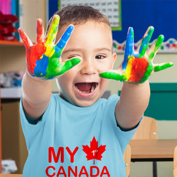 Toddler Clothes My First Canada Day Eh! Toddler Shirt Baby Clothes Cotton