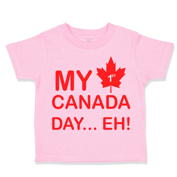Toddler Clothes My First Canada Day Eh! Toddler Shirt Baby Clothes Cotton