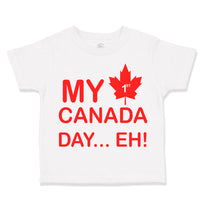 Toddler Clothes My First Canada Day Eh! Toddler Shirt Baby Clothes Cotton
