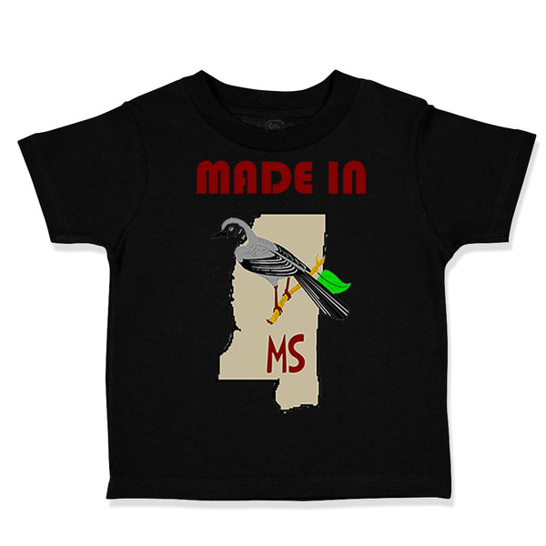 Toddler Clothes Made in Mississippi Toddler Shirt Baby Clothes Cotton
