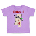 Toddler Clothes Made in Mississippi Toddler Shirt Baby Clothes Cotton