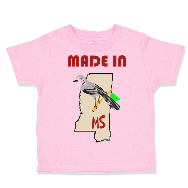 Toddler Clothes Made in Mississippi Toddler Shirt Baby Clothes Cotton