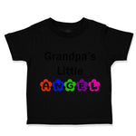 Toddler Clothes Grandpa's Little Angel Grandpa Grandfather Toddler Shirt Cotton