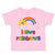 Toddler Clothes I Love Rainbows Valentines Love Toddler Shirt Cotton