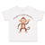 Toddler Clothes Daddy's Little Monkey Dad Father's Day Toddler Shirt Cotton