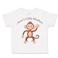 Toddler Clothes Aunt's Little Monkey Toddler Shirt Baby Clothes Cotton