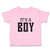 Toddler Clothes It's A Boy Toddler Shirt Baby Clothes Cotton