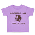 Toddler Clothes Conquering Lion Tribe of Judah Christian Jesus God Toddler Shirt