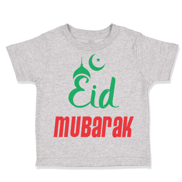 Toddler Clothes Eid Mubarak Arabic Toddler Shirt Baby Clothes Cotton