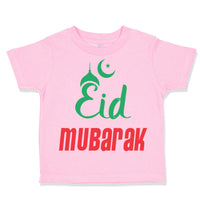 Toddler Clothes Eid Mubarak Arabic Toddler Shirt Baby Clothes Cotton