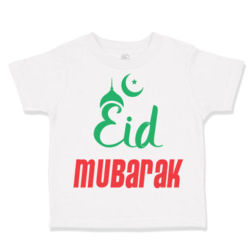 Toddler Clothes Eid Mubarak Arabic Toddler Shirt Baby Clothes Cotton