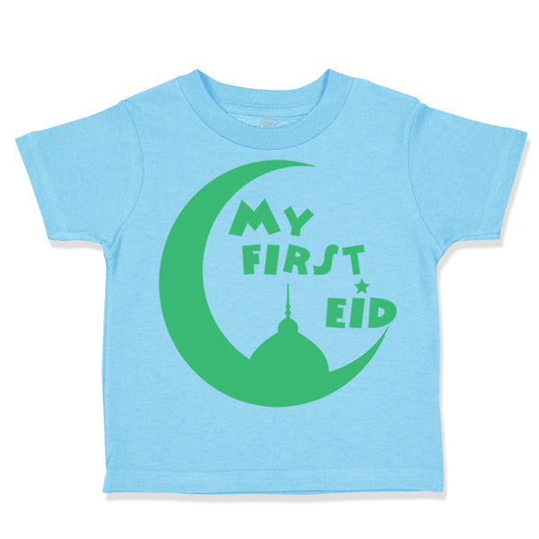 Toddler Clothes My First Eid Arabic Toddler Shirt Baby Clothes Cotton