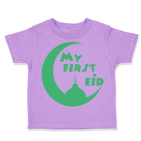 Toddler Clothes My First Eid Arabic Toddler Shirt Baby Clothes Cotton