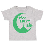 Toddler Clothes My First Eid Arabic Toddler Shirt Baby Clothes Cotton