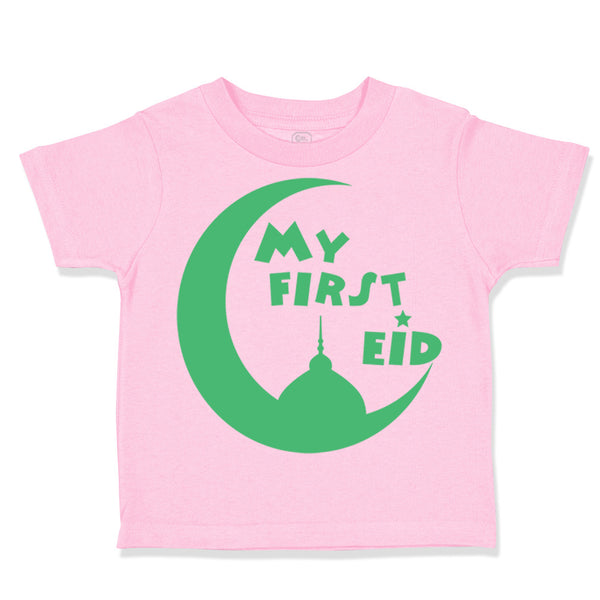 Toddler Clothes My First Eid Arabic Toddler Shirt Baby Clothes Cotton