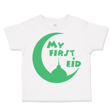 Toddler Clothes My First Eid Arabic Toddler Shirt Baby Clothes Cotton