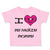 Toddler Clothes Pink Heart Black Text Love Nerdy Mommy Mom Mothers Toddler Shirt