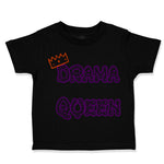 Toddler Clothes Drama Queen Princess Crown Toddler Shirt Baby Clothes Cotton