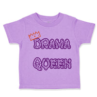 Toddler Clothes Drama Queen Princess Crown Toddler Shirt Baby Clothes Cotton