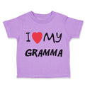 Toddler Clothes I Love My Gramma Grandmother Grandma B Toddler Shirt Cotton