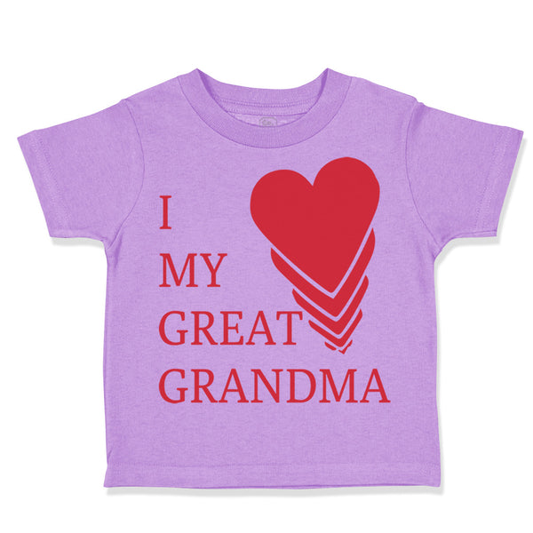 I Love My Great Grandma Grandmother Grandma