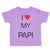 I Love Heart My Papi Valentines Love