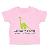 Toddler Clothes It's Supersaurus Dinosaurus Dino Trex Toddler Shirt Cotton