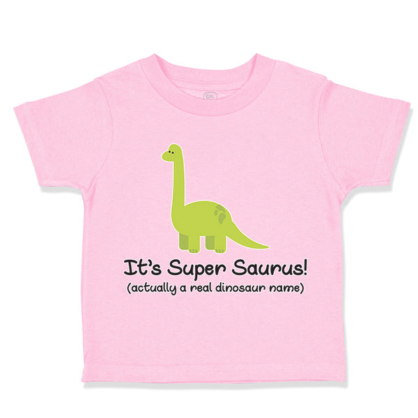 Toddler Clothes It's Supersaurus Dinosaurus Dino Trex Toddler Shirt Cotton