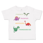 Toddler Clothes Dinosaurs Dinosaurus Dino Trex Toddler Shirt Baby Clothes Cotton
