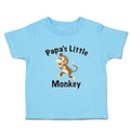 Toddler Clothes Papa's Little Monkey Animals Zoo Toddler Shirt Cotton