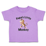 Toddler Clothes Papa's Little Monkey Animals Zoo Toddler Shirt Cotton