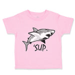 Toddler Clothes Sup Shark Image Ocean Sea Life Toddler Shirt Baby Clothes Cotton