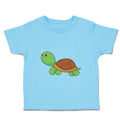 Toddler Clothes Turtle Animals Ocean Toddler Shirt Baby Clothes Cotton