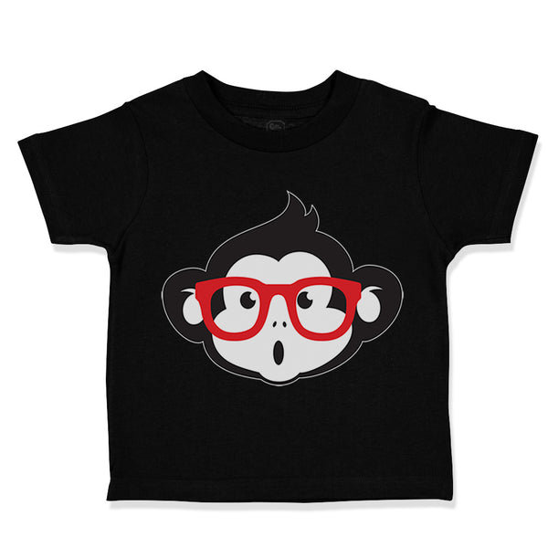 Toddler Clothes Monkey with Sunglasses Zoo Funny Toddler Shirt Cotton