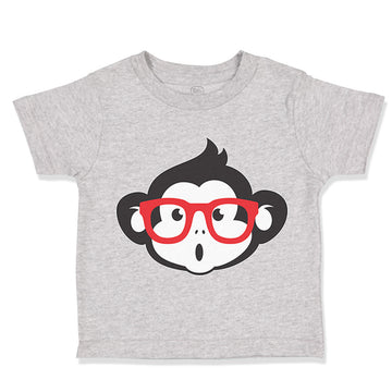 Toddler Clothes Monkey with Sunglasses Zoo Funny Toddler Shirt Cotton