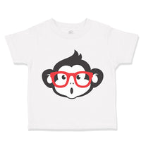 Toddler Clothes Monkey with Sunglasses Zoo Funny Toddler Shirt Cotton