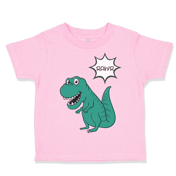 Toddler Clothes Rawr Dinosaur Dinosaurus Dino Trex Toddler Shirt Cotton