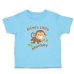 Toddler Clothes Mimi's Little Monkey Animals Safari Toddler Shirt Cotton