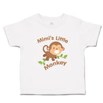 Toddler Clothes Mimi's Little Monkey Animals Safari Toddler Shirt Cotton