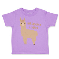 Toddler Clothes No Drama Llama Farm Toddler Shirt Baby Clothes Cotton