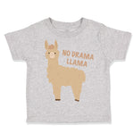 Toddler Clothes No Drama Llama Farm Toddler Shirt Baby Clothes Cotton