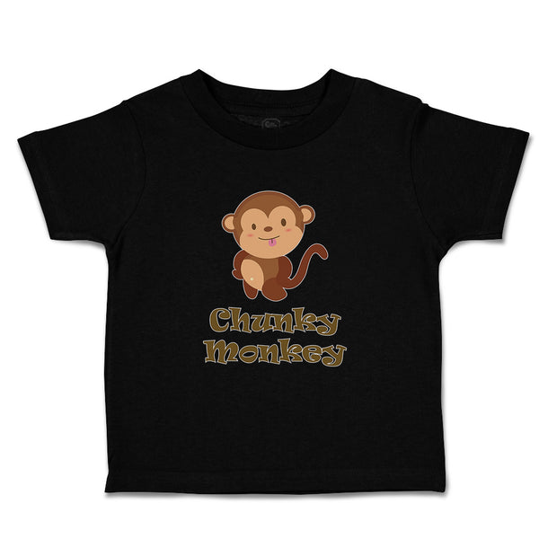 Toddler Clothes Chunky Monkey Animals Zoo Toddler Shirt Baby Clothes Cotton
