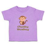 Toddler Clothes Chunky Monkey Animals Zoo Toddler Shirt Baby Clothes Cotton