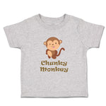 Toddler Clothes Chunky Monkey Animals Zoo Toddler Shirt Baby Clothes Cotton