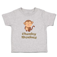 Toddler Clothes Chunky Monkey Animals Zoo Toddler Shirt Baby Clothes Cotton