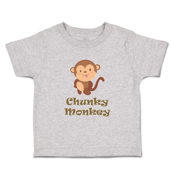 Toddler Clothes Chunky Monkey Animals Zoo Toddler Shirt Baby Clothes Cotton