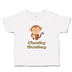 Toddler Clothes Chunky Monkey Animals Zoo Toddler Shirt Baby Clothes Cotton