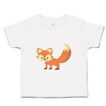 Toddler Clothes Little Fox Animal Animals Woodland Toddler Shirt Cotton